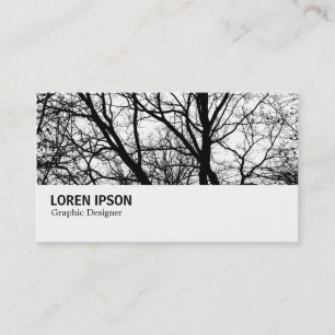 Hi-Phi - 0281 - Silhouetted Branches HC Business Card