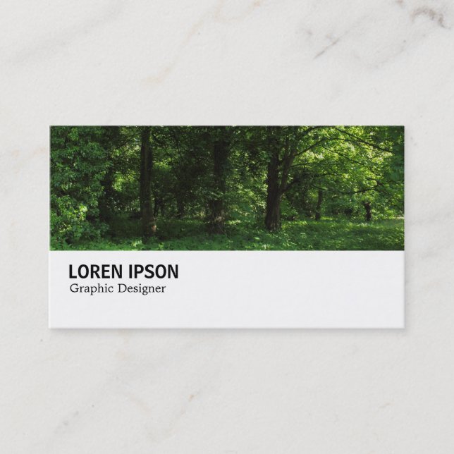 Hi-Phi - 0298 - Spring in the Woods 02 Business Card (Front)