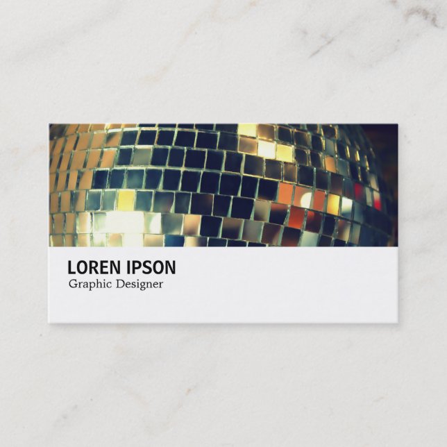 Hi-Phi - 0304 - Mirror Ball Business Card (Front)