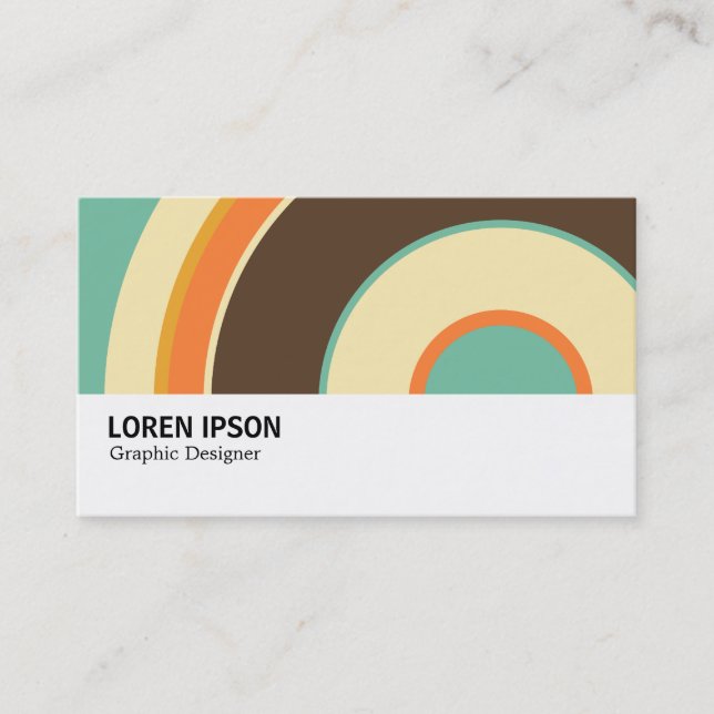 Hi-Phi - 0317 - Colourful  Circle 02 Business Card (Front)