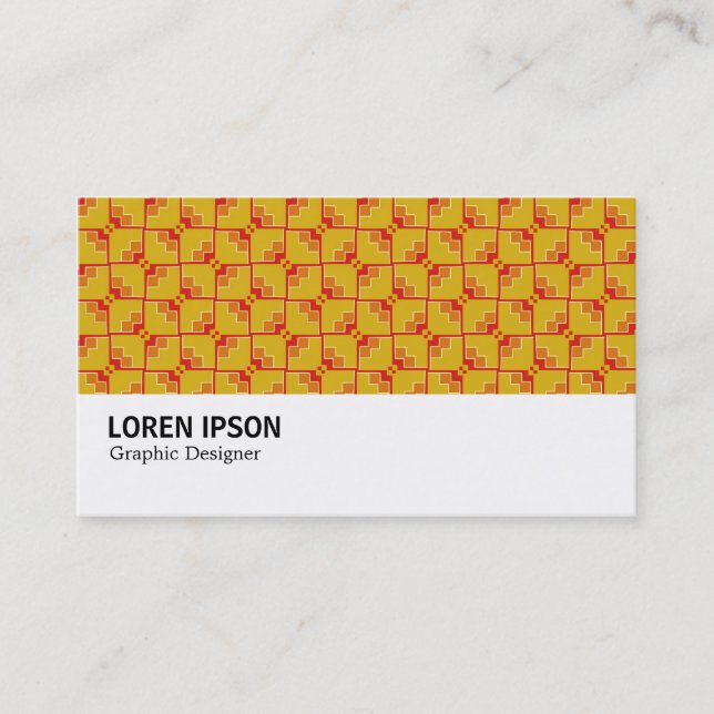 Hi-Phi - 0329 - Geometric Pattern 06 Business Card (Front)
