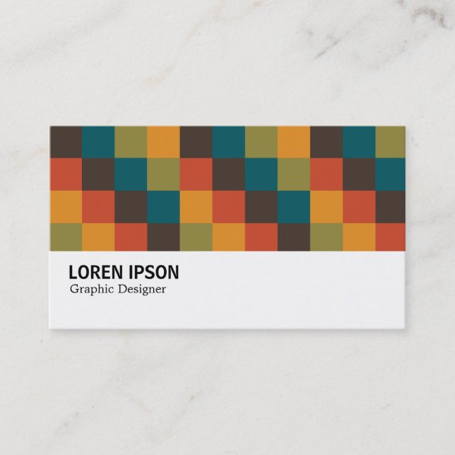 Hi-Phi - 0399 - Colour Squares 03 Business Card (Front)