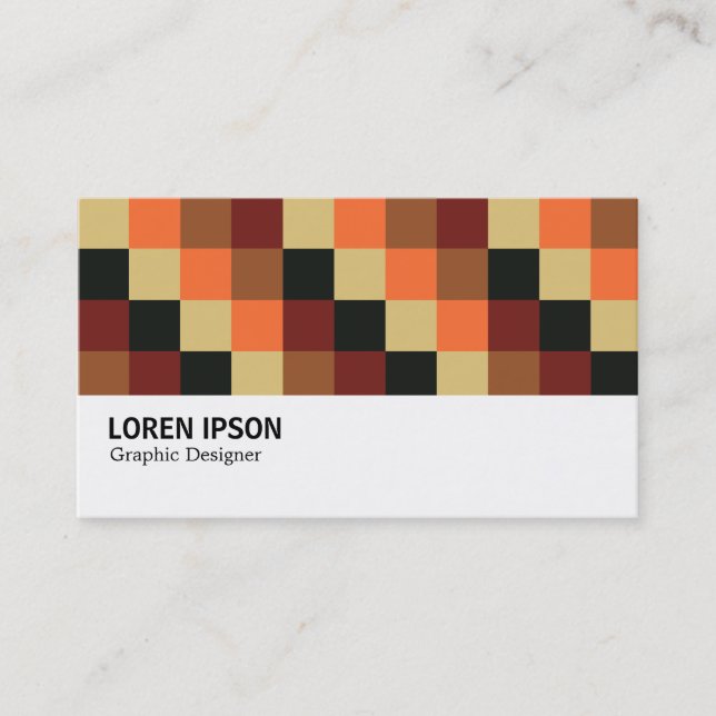 Hi-Phi - 0400 - Colour Squares 04 Business Card (Front)