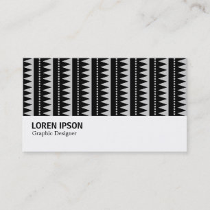 Hi-Phi - 0414 - Aztec Style Pattern - Grey Business Card