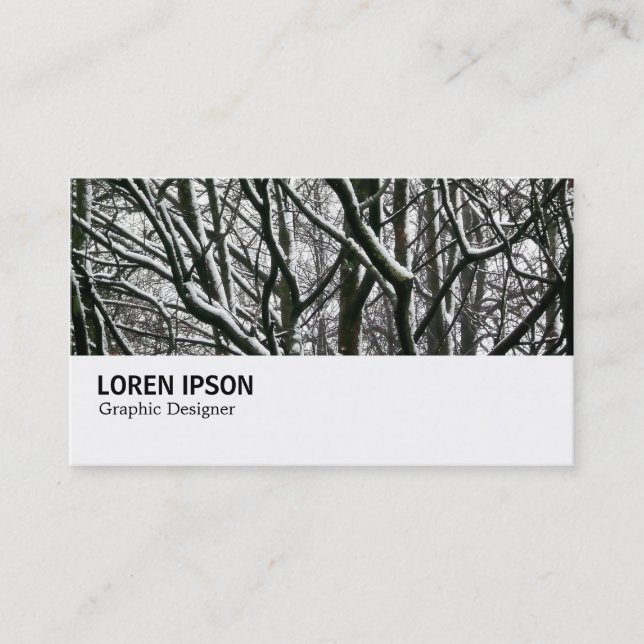 Hi-Phi - 053 - Branches in the Snow Business Card (Front)
