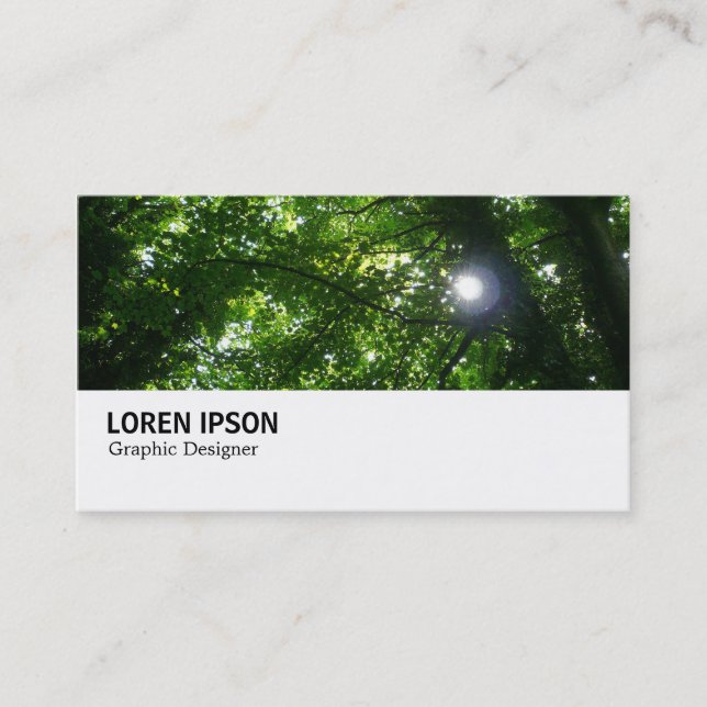 Hi-Phi - 063 - Sun in the Trees Business Card (Front)