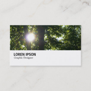 Hi-Phi - 095 - Sun Through Trees Business Card