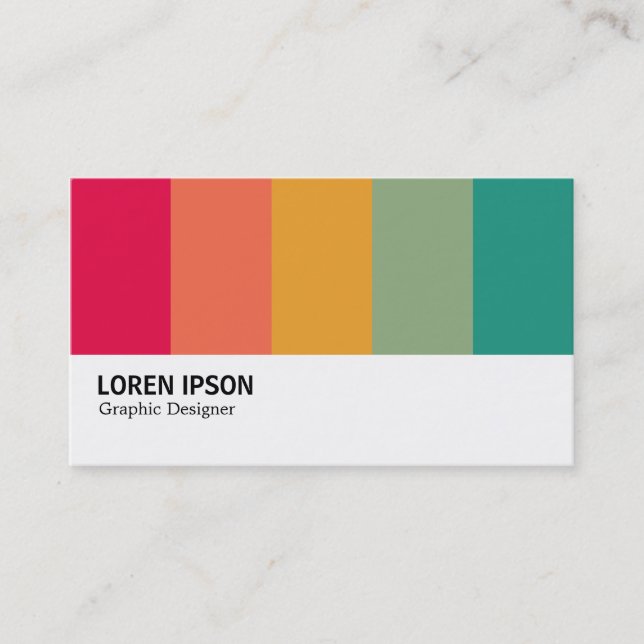 Hi-Phi Colorbars 02 Business Card (Front)