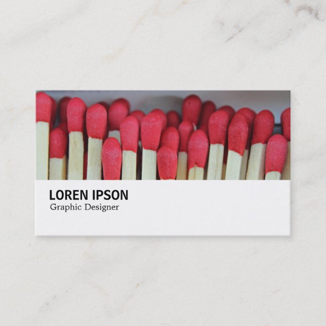 Hi-Phi - Matches Business Card (Front)