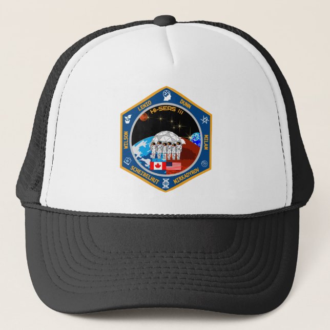 HI-SEAS Mission III Gear Trucker Hat (Front)