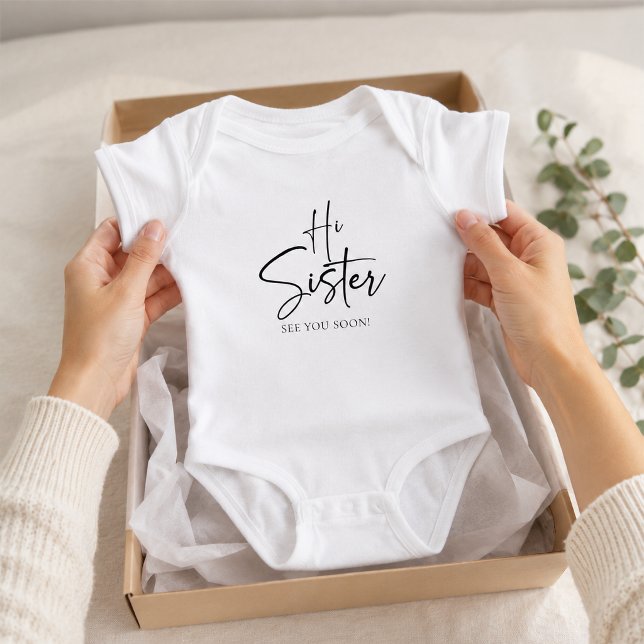 Hi Sister Baby Bodysuit (Creator Uploaded)
