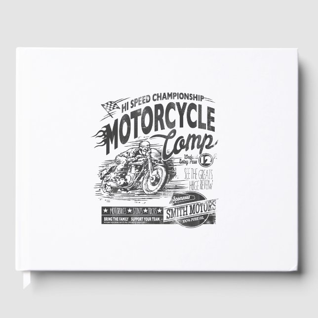 hi speed championship motorcycle guest book (Front)