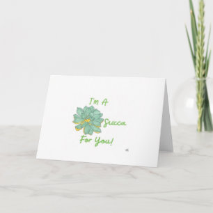 Hi - Succulent Card