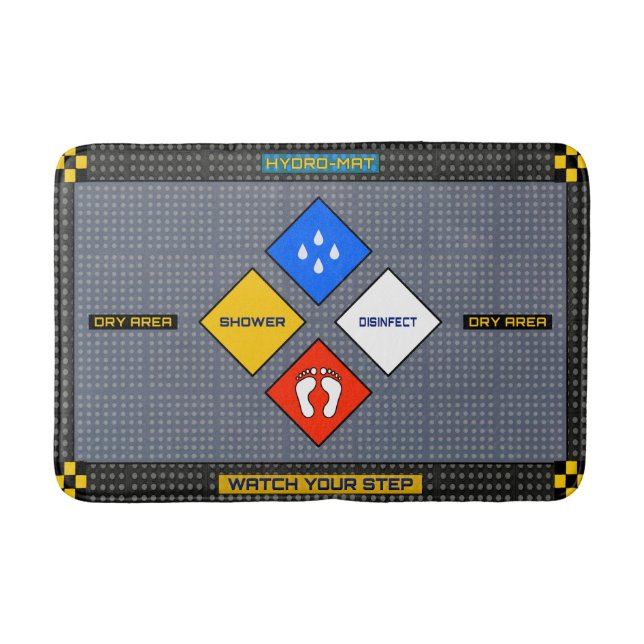 Hi-Tech Bath Mat (Front)