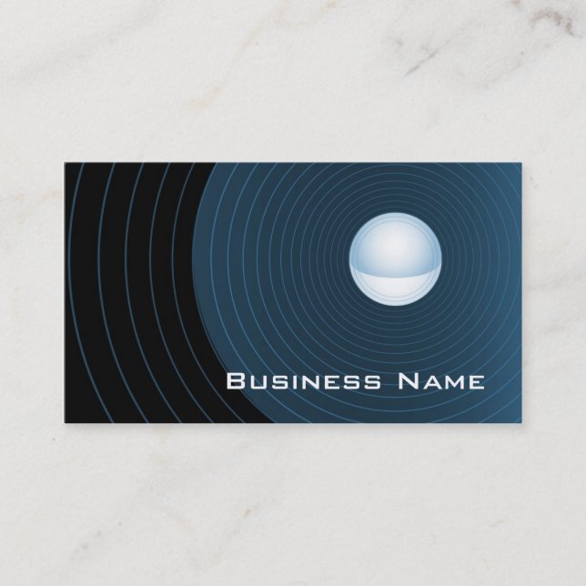 Hi-tech Business Card (Front)