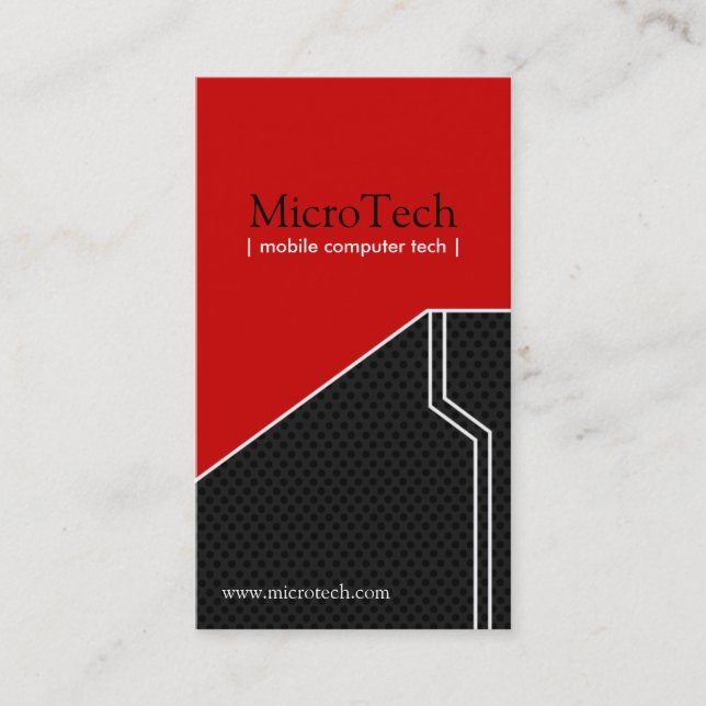 Hi-Tech Business Cards (Front)