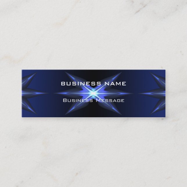 Hi Tech Futuristic Business Card Template (Front)