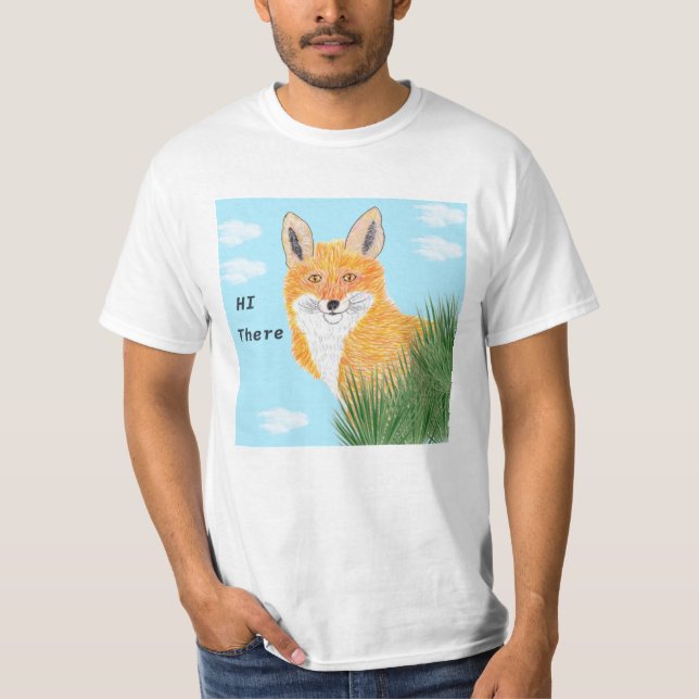 Hi there Fox T-Shirt (Front)