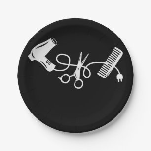 Hiar Stylist, My haircut equipment Paper Plate