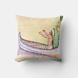 Hiawatha Magic Canoe Cushion