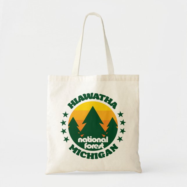 Hiawatha National Forest Tote Bag (Front)