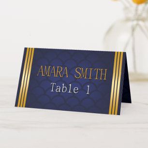 Hibachi Birthday Dinner Place Card