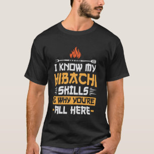Hibachi Chef BBQ Grill Master T-Shirt