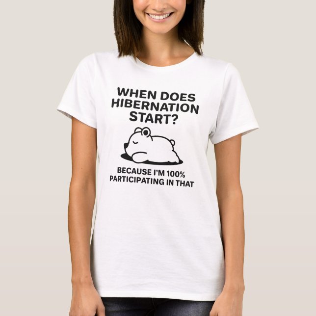 Hibernation T-Shirt (Front)