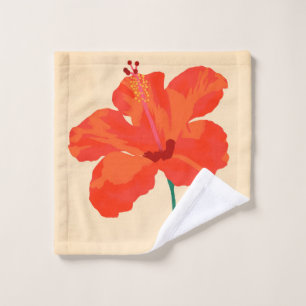Hibiscus Affection Bath Towel Set