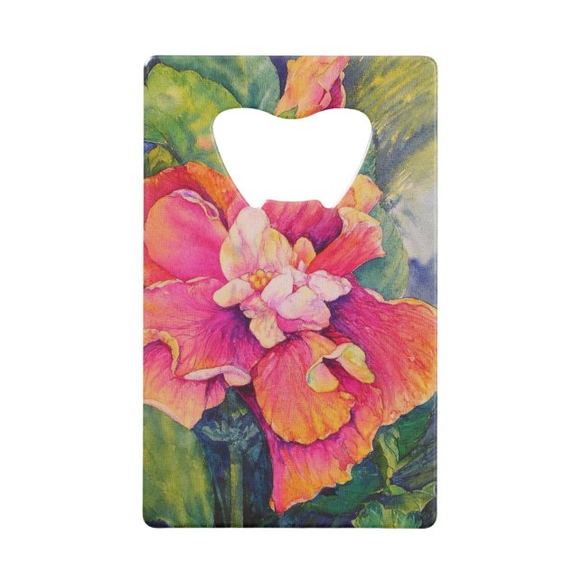 Hibiscus and Canna (Front)