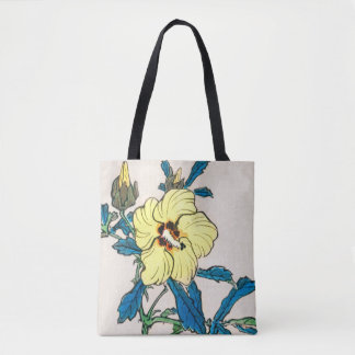 Hibiscus by Kōno Bairei Tote Bag