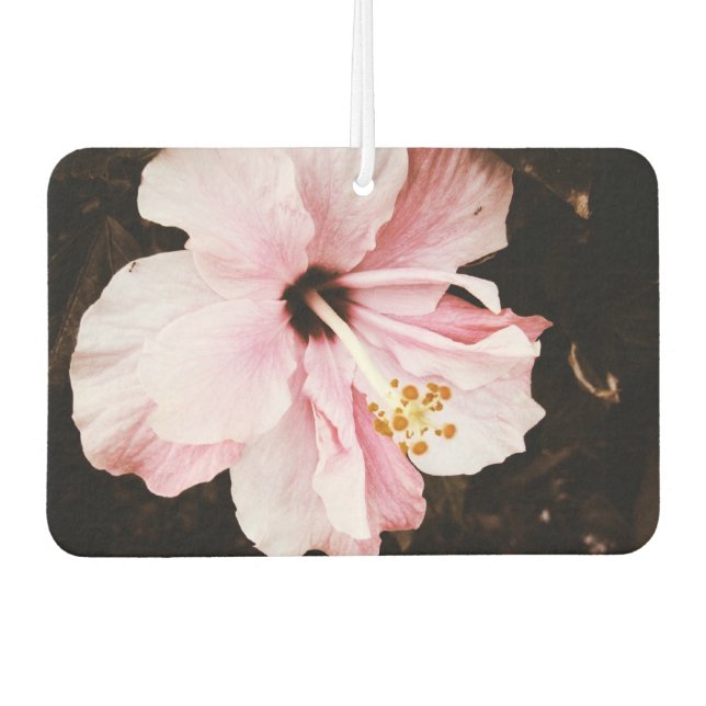 hibiscus car air freshener (Front)