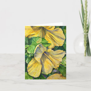 Hibiscus Card