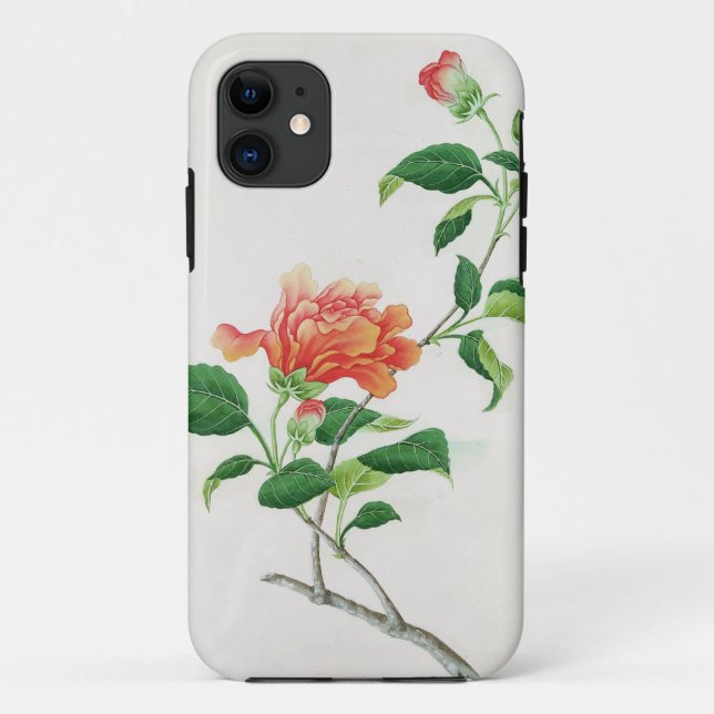 Hibiscus Case-Mate iPhone Case (Back)