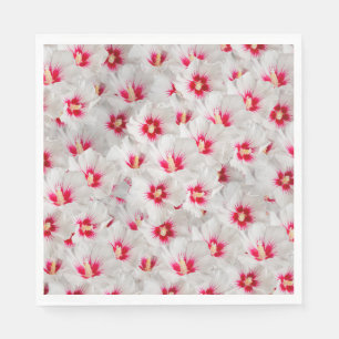 Hibiscus - Chinese Rose Flower Pattern Napkin