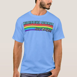 Hibiscus Coast New Zealand Pride Hibiscus Coast L T-Shirt