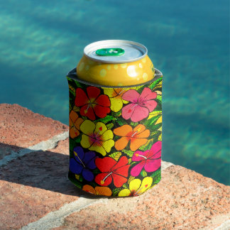 Hibiscus Colour  Can Cooler