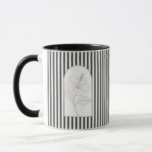 Hibiscus Elegant Flower Botanical Mug