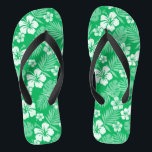 Hibiscus Flip Flops<br><div class="desc">Compare them to Designer Flip Flops at a much higher price, and here you have a bold statement that says you have style and know how to show it! I'll post a great variety over the next weekend and week; yet, I love these, and you choose your size, gender, and...</div>