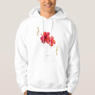Hibiscus Floral Design – Tropical Hoodie