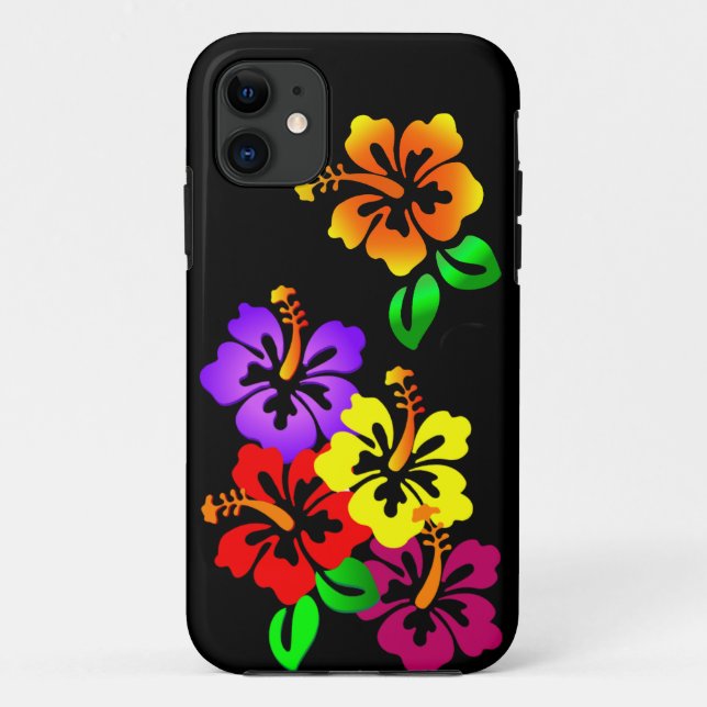 Hibiscus Floral  iPhone 5 Case (Back)