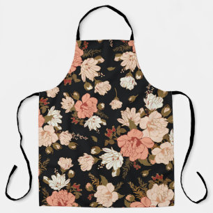 Hibiscus Floral: Seamless Pattern Design Apron