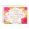 Hibiscus Floral Wedding Invitation
