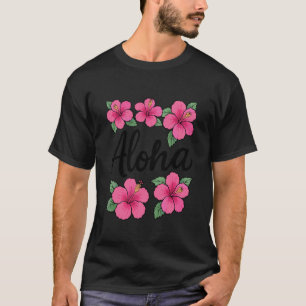 Hibiscus Flower Aloha T-Shirt