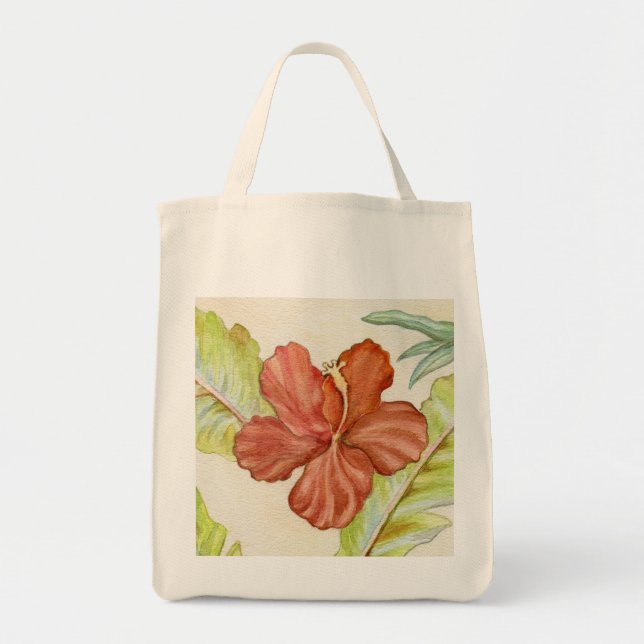 Hibiscus Flower Bag (Front)