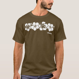 Hibiscus flower Hawaii Aloha Hawaiian retro beach  T-Shirt