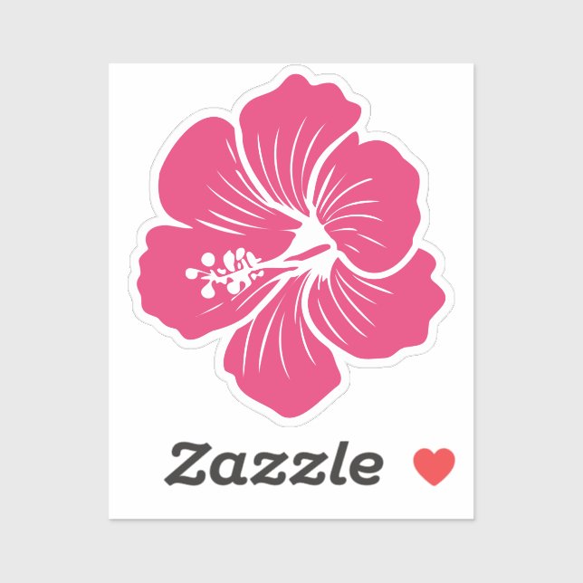 Hibiscus Flower Magenta or Violet Colour (Sheet)