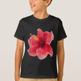 Hibiscus Flower, Tee Coquette 90s Vintage Gift Wom