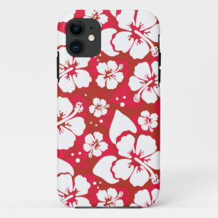 Hibiscus Flowers Pattern iPhone 11 Case