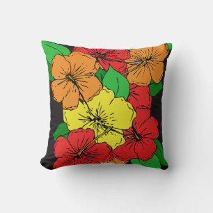 Hibiscus Flowers ROY Cushion